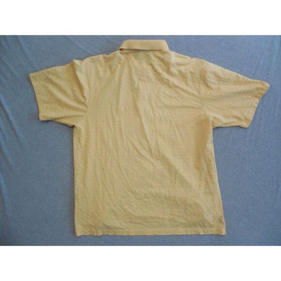 Fairway Greene Polo Men Sz L Pureformance The Players Golf Yellow Short Sleeve - Picture 7 of 7